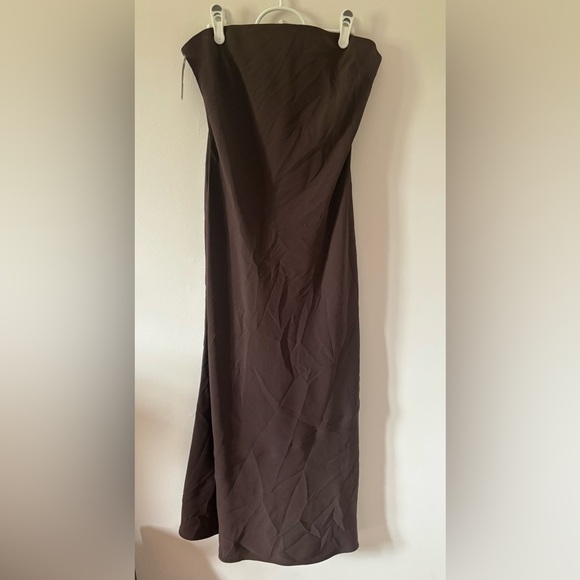 NWT Babaton Resolution Dress Size Large Rich Mocha Brown - Picture 6 of 16